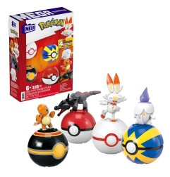 Pokémon - Jeu de construction MEGA Dresseur de Pokémon de Type Feu