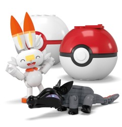 Pokémon - Jeu de construction MEGA Dresseur de Pokémon de Type Feu