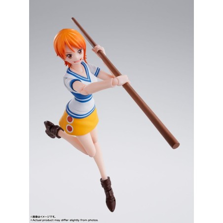 One Piece - Figurine S.H. Figuarts Nami Romance Dawn 14 cm