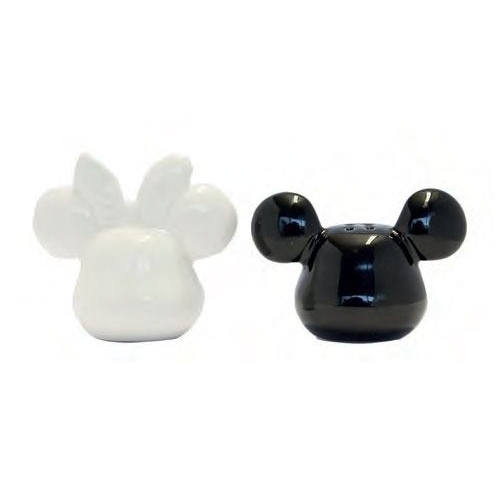 Mickey Mouse - Salière et poivrière 3D Noir & Blanc