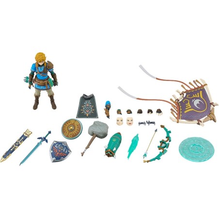 The Legend of Zelda - Tears of the Kingdomfigurine Figma Link Tears of the Kingdom Ver. DX Edition 15 cm