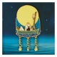 Disney - Pin's émaillés Pixar La Luna Glow in the Dark Limited Edition 8 cm by Loungefly