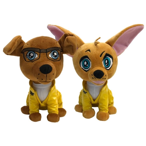 Breaking Bad - Pack 2 peluches Pawzplay SDCC 2018 Exclusive 20 cm