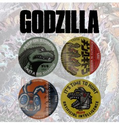 Godzilla - Pack 4 sous-verres