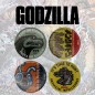 Godzilla - Pack 4 sous-verres
