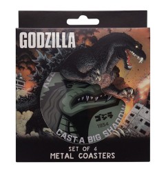 Godzilla - Pack 4 sous-verres Godzilla