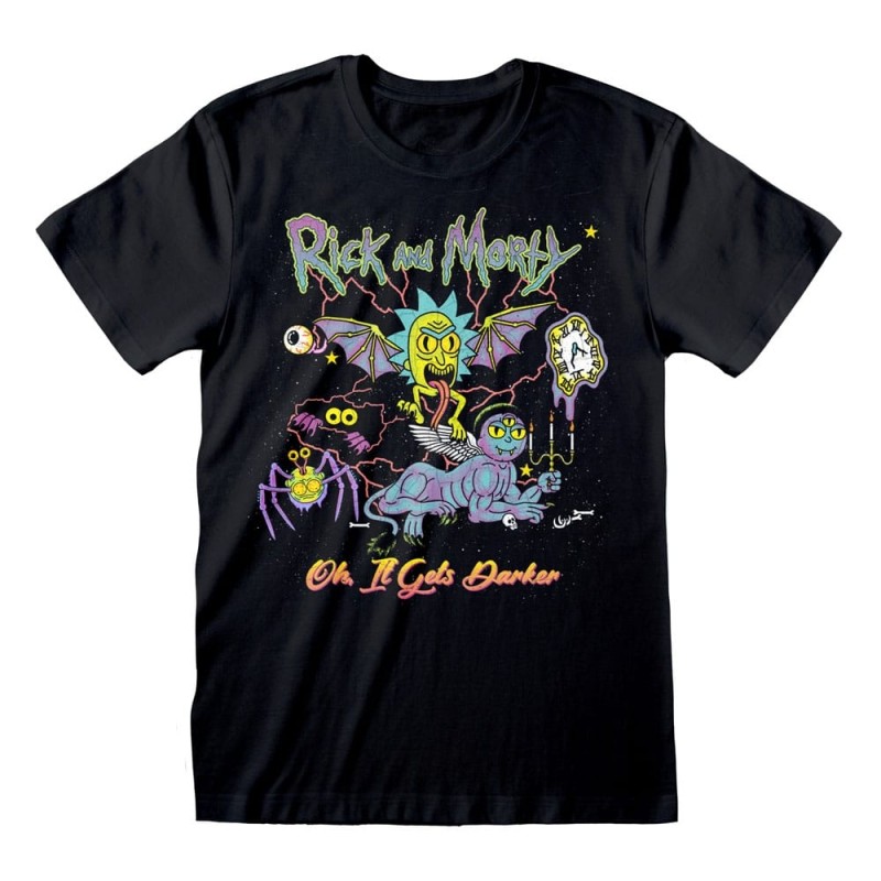 Rick et Morty - Rick and Morty T-Shirt Oh It Gets Darker 