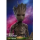 Les Gardiens de la Galaxie - Pack 2 figurines Movie Masterpiece 1/6 Groot & Rocket 16 et 30 cm