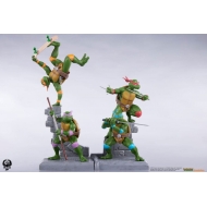 Les Tortues Ninja - Pack 4 statuette Sabretooth 20 cm