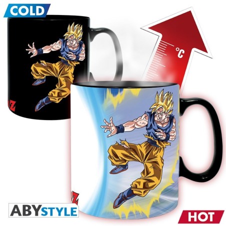Dragon Ball - Mug Heat Change - 460 ml - DBZ/ GokuVSBuu- carton x2