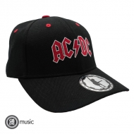 AC/DC - Casquette Noir & Rouge Logo AC/DC