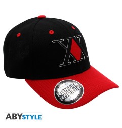 Hunter X Hunter - Casquette - Noir & Rouge - Embleme x2