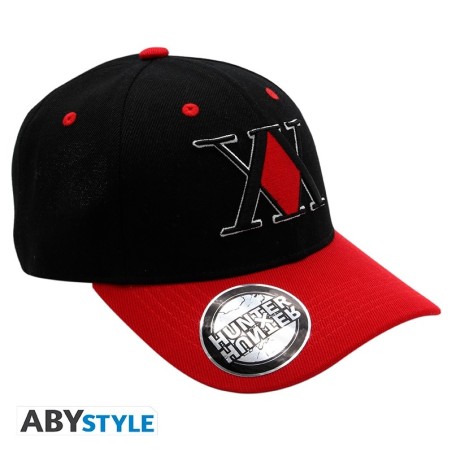 Hunter X Hunter - Casquette - Noir & Rouge - Embleme x2