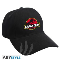 Jurassic Park - Casquette - Noir - Jurassic logo x2