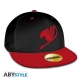 Fairy Tail - Casquette snapback Noire & Rouge Embleme