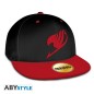 Fairy Tail - Casquette snapback- Noir & Rouge - Embleme x2