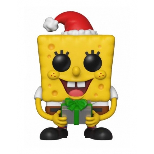 Bob l'éponge - Figurine POP! SpongeBob Xmas 9 cm