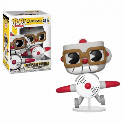 Cuphead - Figurine POP! Aeroplane 9 cm