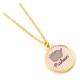 Pusheen - Pendentif et collier argent Pink Name