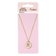 Pusheen - Pendentif et collier argent Pink Name