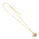 Pusheen - Pendentif et collier argent Pusheen Pink and Gold Heart