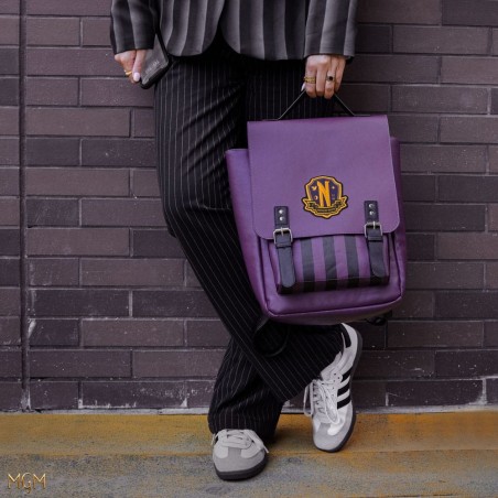 Wednesday - Sac à dos Nevermore Academy Purple