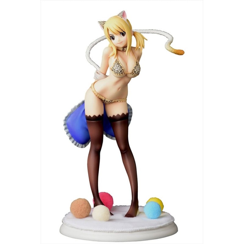 Fairy Tail - Statuette 1/6 Lucy Heartfilia - Leopard print CAT Gravure_Style 25 cm
