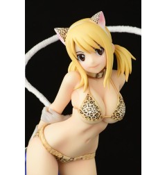 Fairy Tail - Statuette 1/6 Lucy Heartfilia - Leopard print CAT Gravure_Style 25 cm