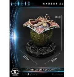 Aliens Premium Masterline Series - Statuette Xenomorph Egg Open Version ( Comics) 28 cm