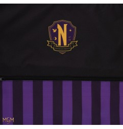 Wednesday - Sac en toile Nevermore Academy Purple