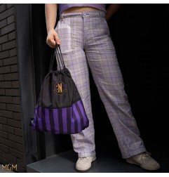 Wednesday - Sac en toile Nevermore Academy Purple