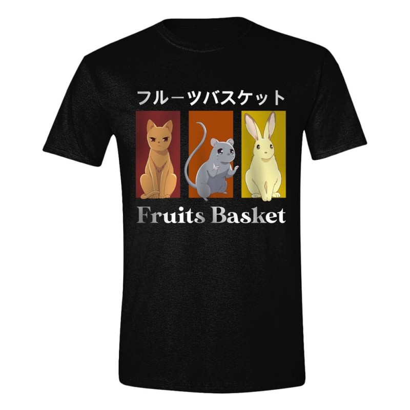 Fruits Basket - Fruits Baksket T-Shirt Cat Rabbit Cat 