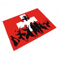 Fire Force - Paillasson Logo Red 40 x 60 cm Fire Force - Paillasson Logo Red 40 x 60 cm