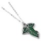 Le Seigneur des Anneaux - Pendentif et collier argent The Leaf of Lorien