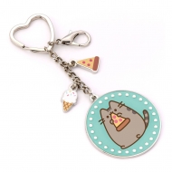 Pusheen - Porte-clés Blue Pizza