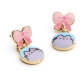 Pusheen - Boucles d'oreilles Drop Pink Bows