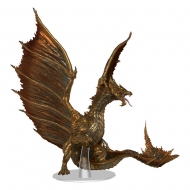 Dungeons & Dragons Icons of the Realms - Statuette Adult Brass Dragon 30 cm