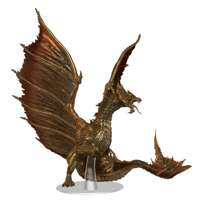 Dungeons & Dragons - D&D Icons of the Realms statuette Adult Brass Dragon 30 cm