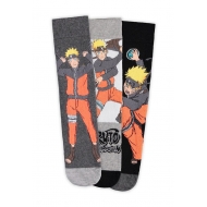 Naruto Shippuden - Pack 3 paires de chaussettes Naruto Shippuden 43-46
