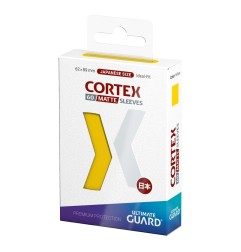 Ultimate Guard - 60 pochettes Cortex Sleeves format japonais Matte Yellow