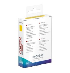 Ultimate Guard - Pack 60 pochettes Cortex Sleeves format japonais Matte Yellow