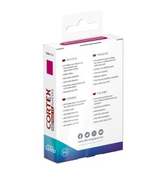 Ultimate Guard - Pack 60 pochettes Cortex Sleeves format japonais Matte Pink