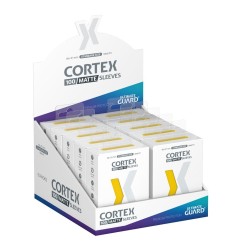 Ultimate Guard - Pack 100 pochettes Cortex Sleeves taille standard Matte Yellow