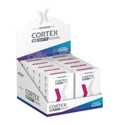 Ultimate Guard - Pack 100 pochettes Cortex Sleeves taille standard Matte Pink