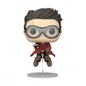 Harry Potter - Figurine POP! Harry w/Broom(Quidditch) 9 cm