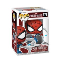 Spider-Man 2 - Figurine POP! Peter Perker Suit 9 cm