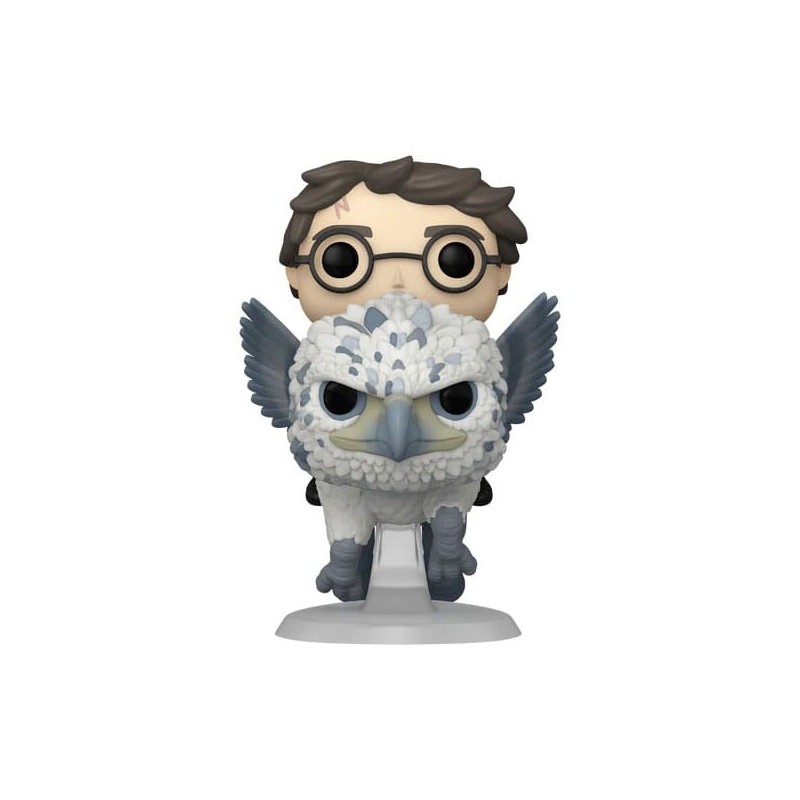 Harry Potter - Et le Prisonnier d'Azkaban POP! Rides Deluxe Vinyl figurine Harry & Buckbeak 13 cm
