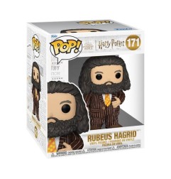 Harry Potter - Figurine POP! Super Sized Jumbo Hagrid Animal Pelt Outfit 15 cm