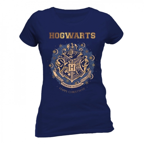 Harry Potter - T-Shirt femme Christmas At Hogwarts 