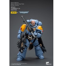 Warhammer 40k - Figurine 1/18 Space Marines Space Wolves Claw Pack Brother Gunnar 12 cm